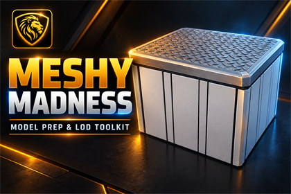 Zion Meshy Madness Unity 6 model preparation and LOD toolkit