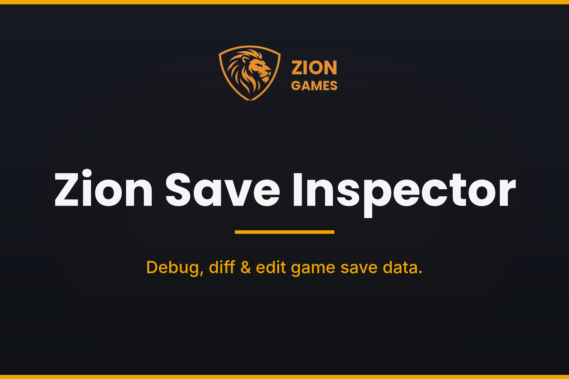 Zion Save Inspector cover